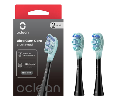 Końcówka do szczoteczek Oclean Końcówki do szczoteczki Ultra Gum Care UG01 czarny 2 szt.